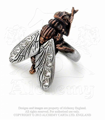кольцо alchemy gothic (алхимия готик) r184 lord of the flies