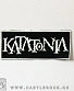 нашивка katatonia (надпись белая)