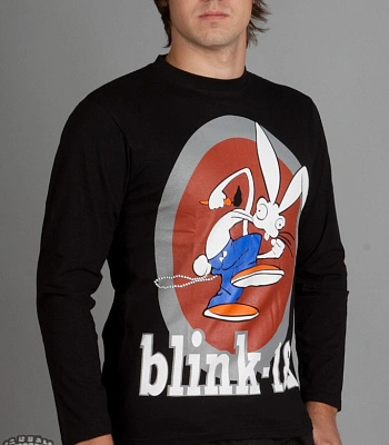 футболка blink-182 (кролик) д/р