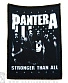 нашивка pantera "stronger than all" (группа)