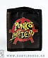 кошелек anarchy анархия punks not dead (надпись желтая, к/з)