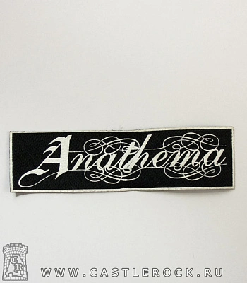 нашивка anathema (лого белое)