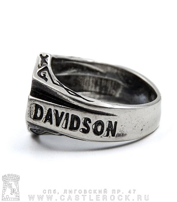 кольцо harley-davidson (затемненное)