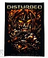 нашивка на спину disturbed