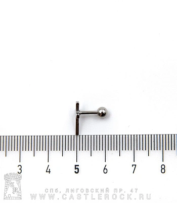 Микроштанга Сталь с Крестом 1,2 х 6 х 4/12
