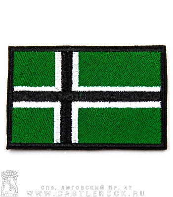 нашивка type o negative (флаг, вышивка)
