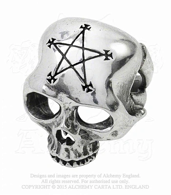 кольцо alchemy gothic (алхимия готик) r204 necrogram rings