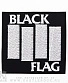 нашивка термо black flag (лого, вышивка)
