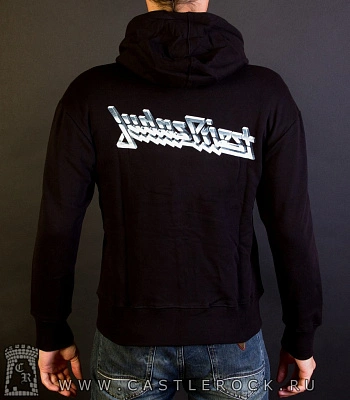 балахон на молнии judas priest "angel of retribution"