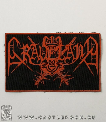 нашивка graveland (лого красное)