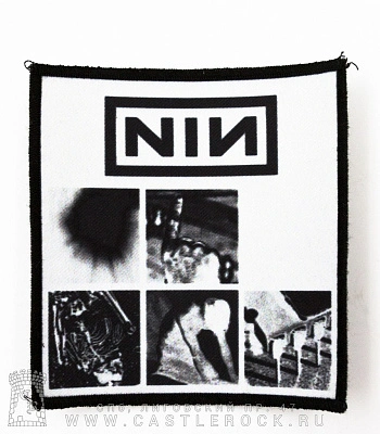 нашивка nine inch nails "bad witch"
