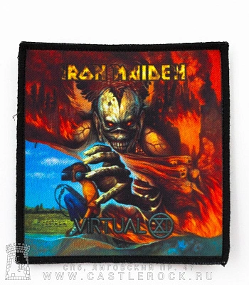 нашивка iron maiden "virtual xi"