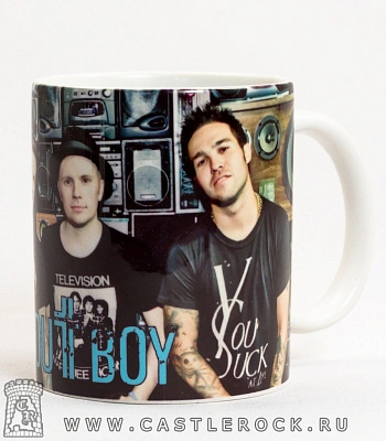 кружка fall out boy (группа)