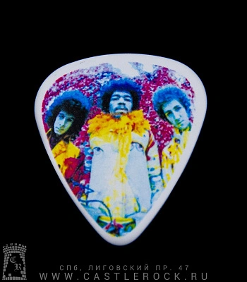 медиатор jimi hendrix "are you experienced" jhr