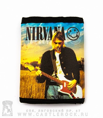 кошелек nirvana (группа, к/з)