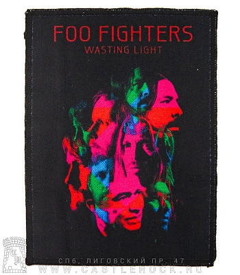 нашивка foo fighters "wasting light"