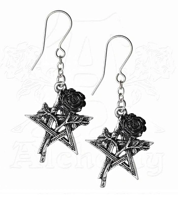 серьги alchemy gothic (алхимия готик) e402 ruah vered