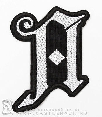 нашивка architects (лого, большая, вышивка)