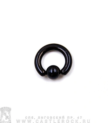 Кольцо BCR Хард Сталь Черное 4 х 13 х 8