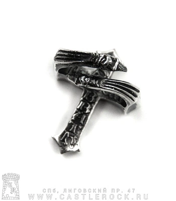 кольцо ozzy osbourne (крест, разъемное)