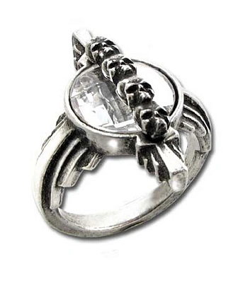 кольцо alchemy gothic (алхимия готик) r169 mort etoile