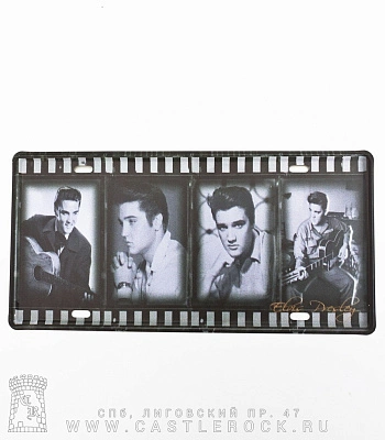 табличка номерной знак elvis presley