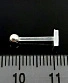 Лабрет Биофлекс с Шариком Сталь 1,2 х 10 х 3