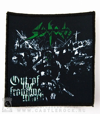 нашивка sodom "out of the frontline trench"