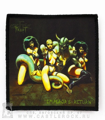 нашивка celtic frost "emperor's return"