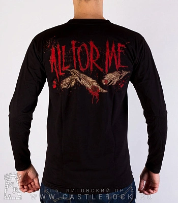 футболка in flames "all for me" д/р