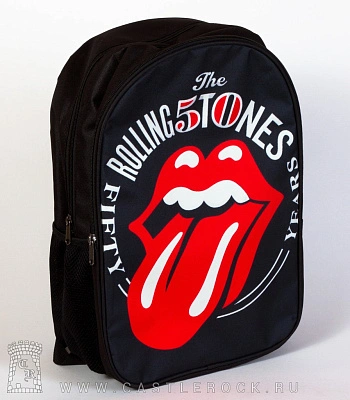 рюкзак принт rolling stones "50 years"