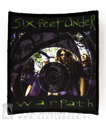 нашивка six feet under "warpath"