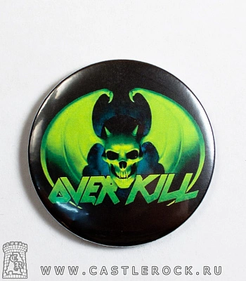 магнит круглый overkill