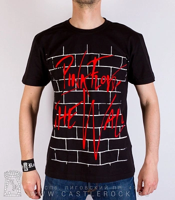 футболка pink floyd "the wall" (стена)