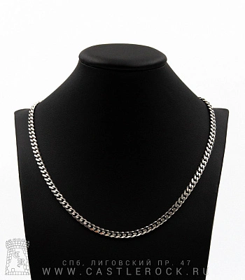 цепь стальная панцирная (звенья усеченные, 5 мм)