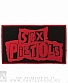 нашивка sex pistols (лого красное)