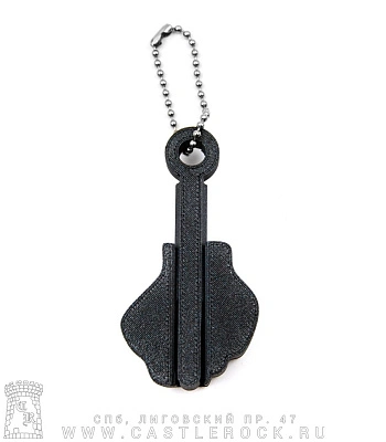 брелок castle rock fuck (выдвижной, 3d печать)