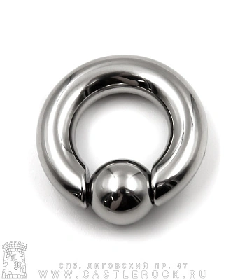 Кольцо BCR Хард Сталь 6 х 14 х 10 (с пружинным шариком)
