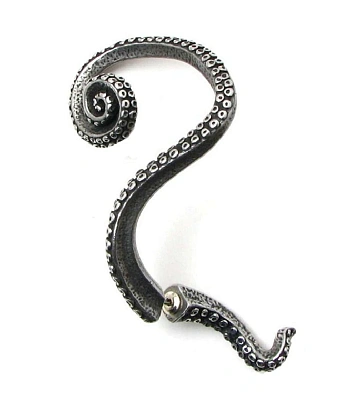 серьга кафф alchemy gothic (алхимия готик) e309 kraken