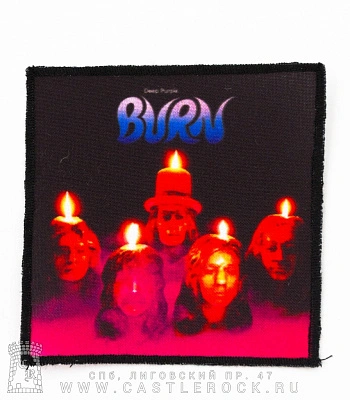 нашивка deep purple "burn"