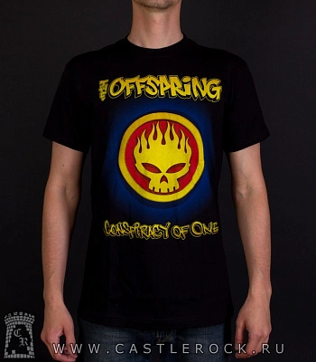 футболка offspring "conspiracy of one"
