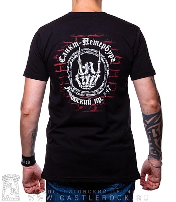 футболка castle rock (стена, фирменная)