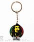 брелок металлический bob marley