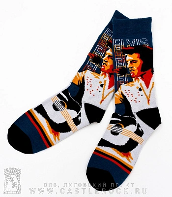 носки elvis presley (синие)