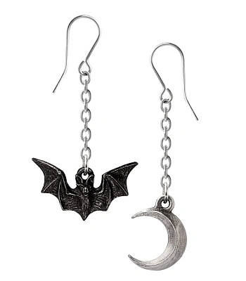 серьги alchemy gothic (алхимия готик) e487 lunatious