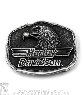 пряжка harley-davidson (голова орла)
