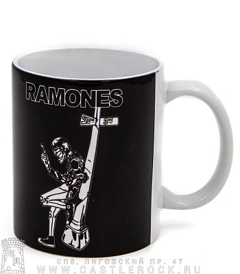 кружка ramones "greatest hits"