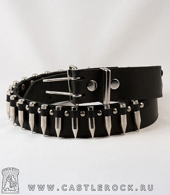 ремень кожаный патронташ (пули)