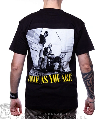 футболка nirvana "come as you are" (смайл)