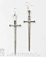 серьги меч (большие)